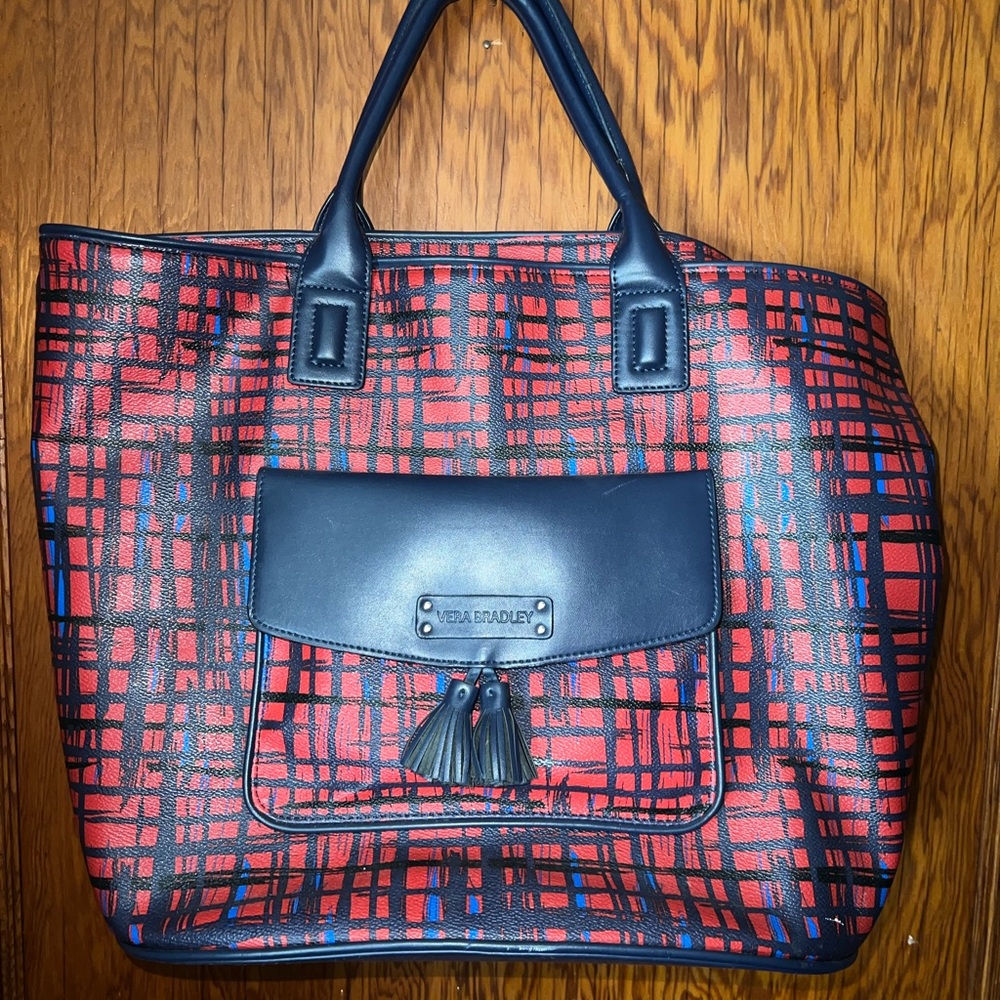 Vera Bradley Faux Leather Tote